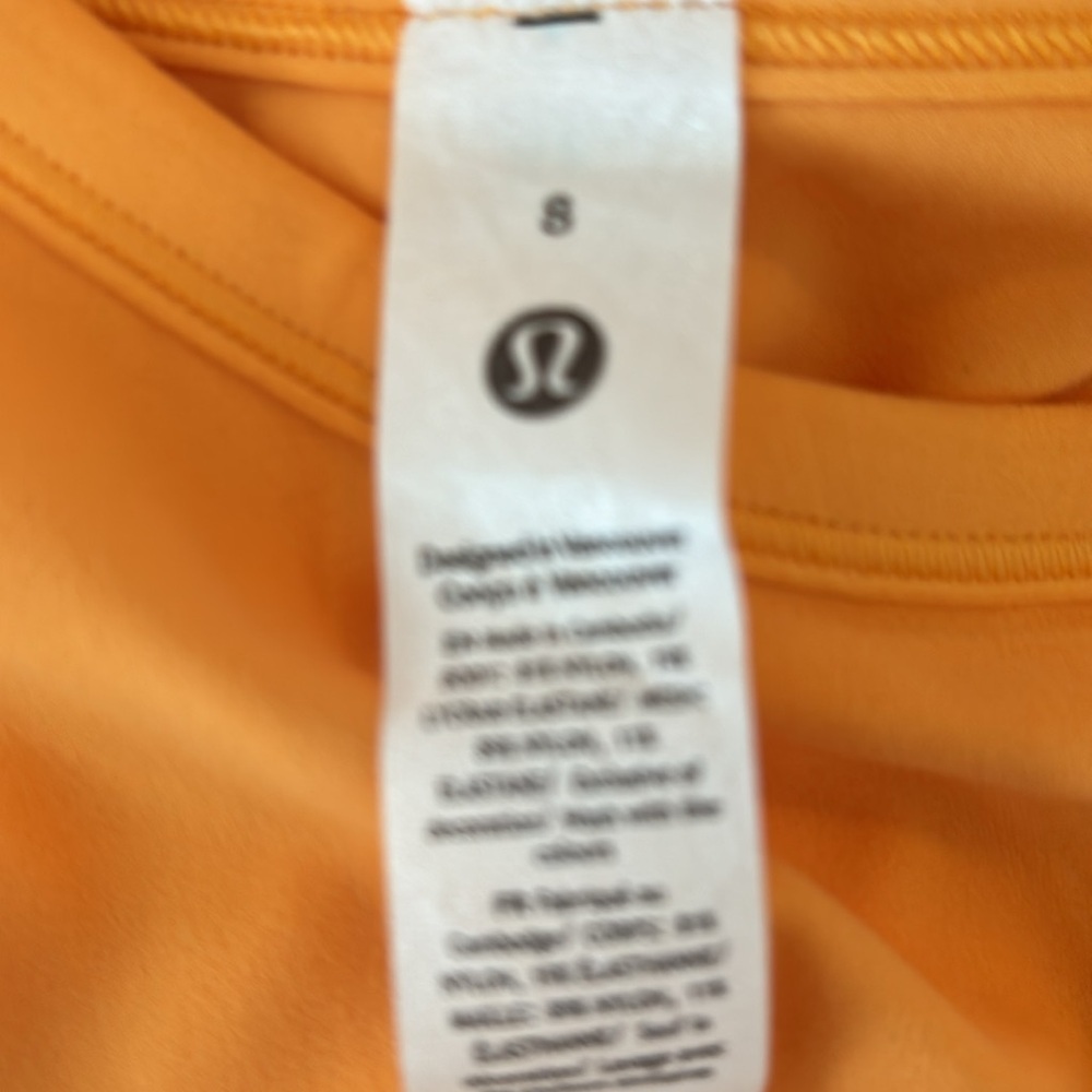 Lululemon Marigold All It Takes Longsleeve Nulu Longsleeve Top NWT - Picture 8 of 11